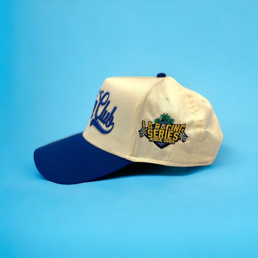 The Script Snapback Cream Royal – South Central Driving Club®